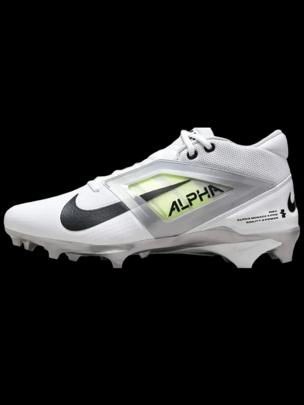 Men's Nike Alpha Menace 4 Pro Football Cleats Size 12